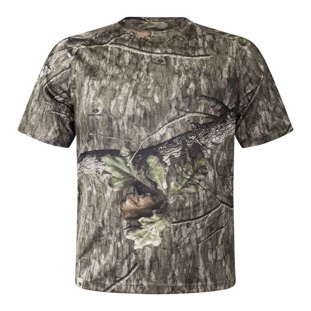 MOSSY OAK MEN'S TIBBEE FLEX HUNT TEE NWT COUNTRY ROOTS NWT SIZE L